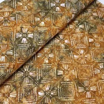BROWN - Hazel - Batikstoff aus Indonesien